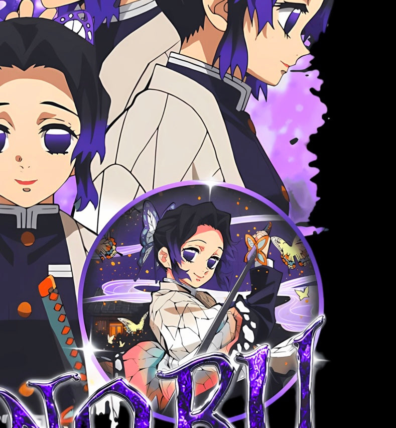 "Shinobu Kochou" - Oversized Hoodie