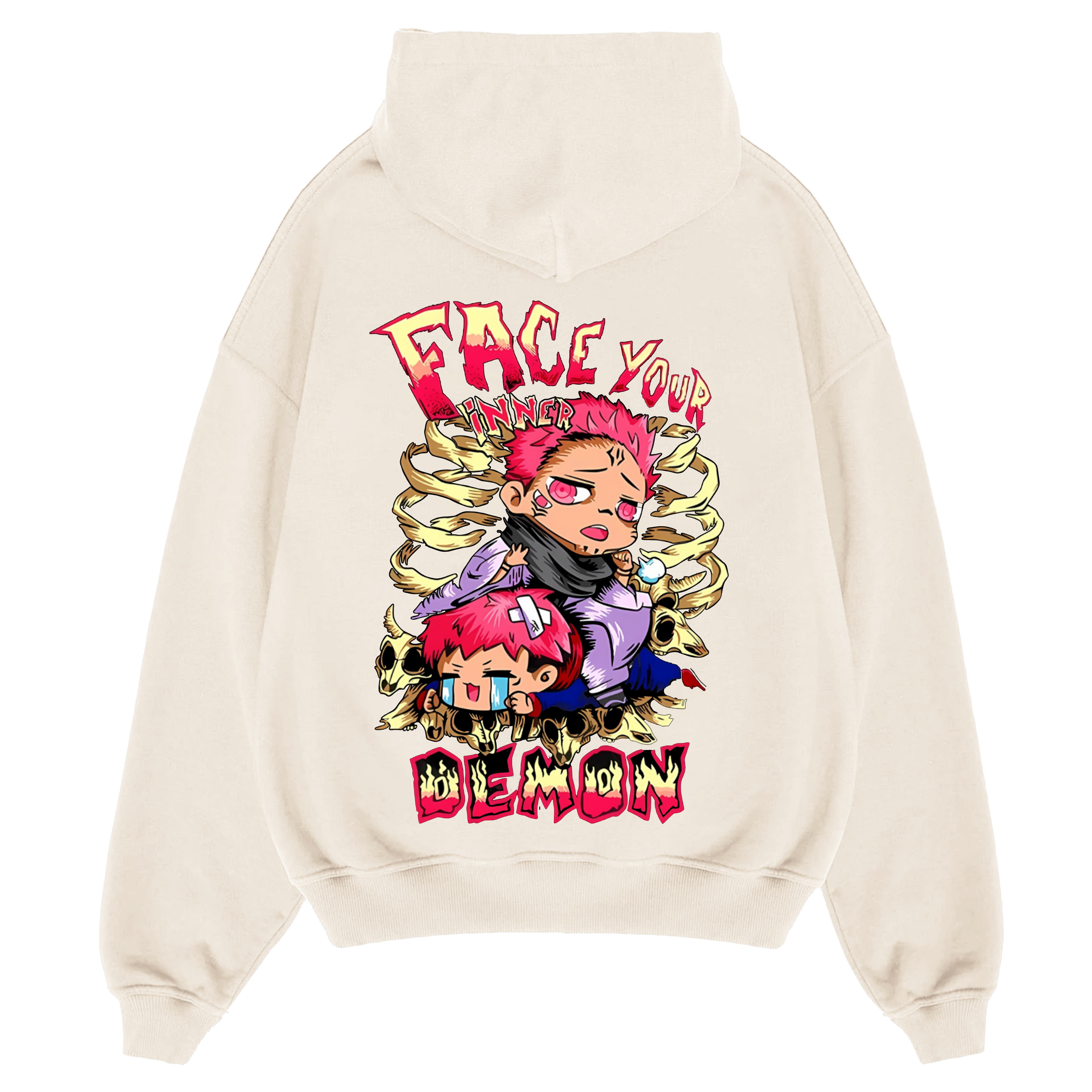 Face your Demon - Oversized Hoodie