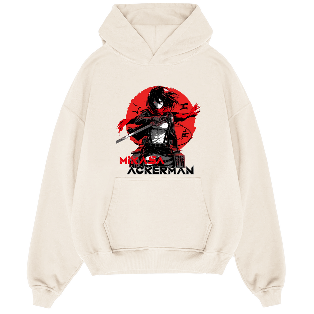 "Mikasa Akamann" - Oversized Hoodie