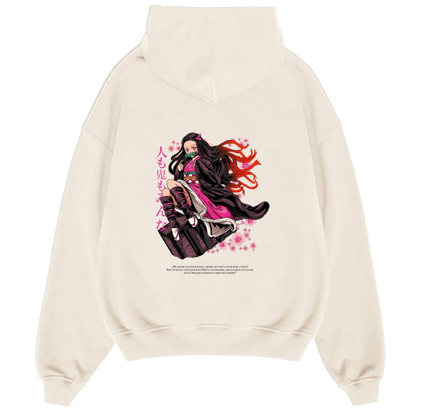 "Nezuko" Demon Slayer - Oversize Hoodie