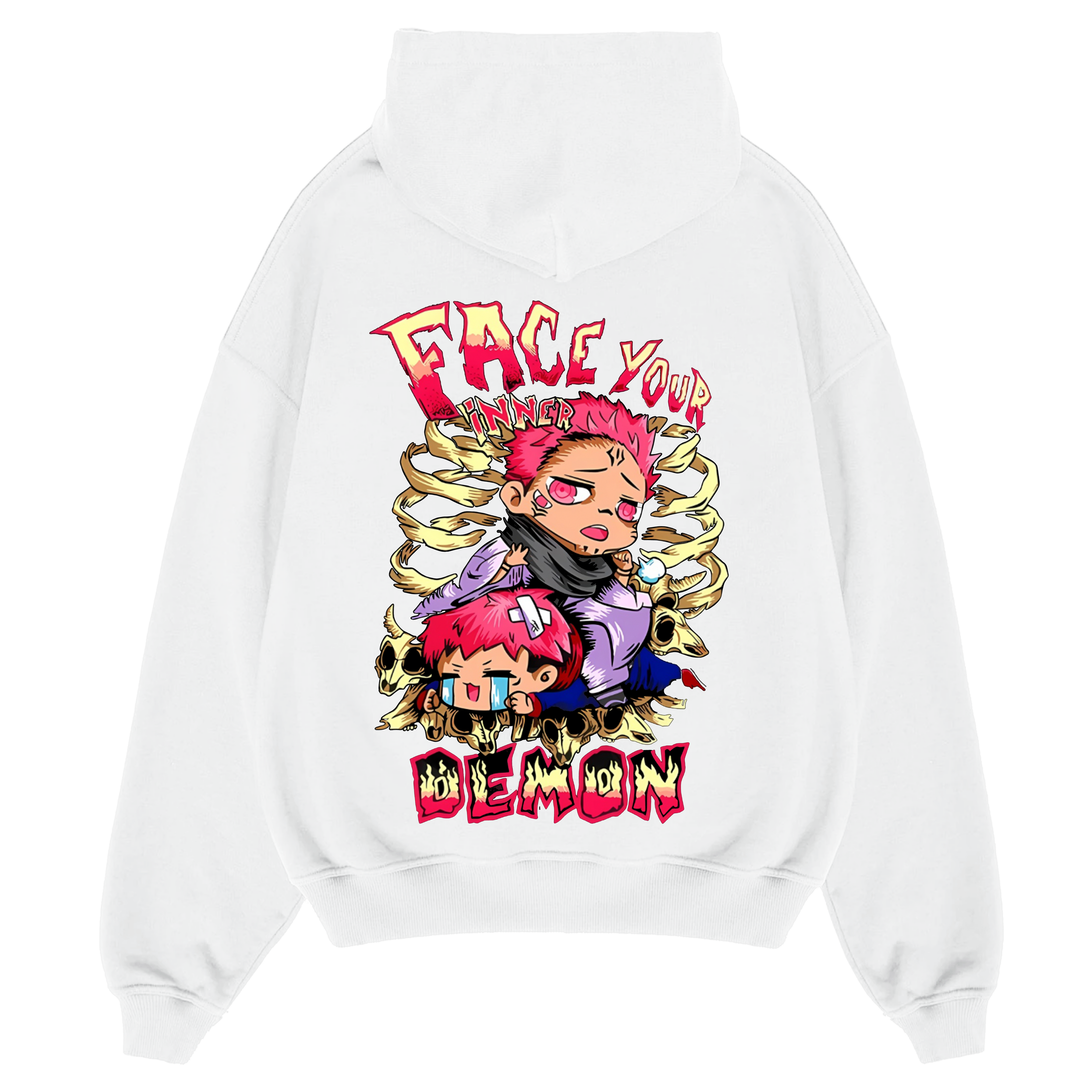 Face your Demon - Oversized Hoodie