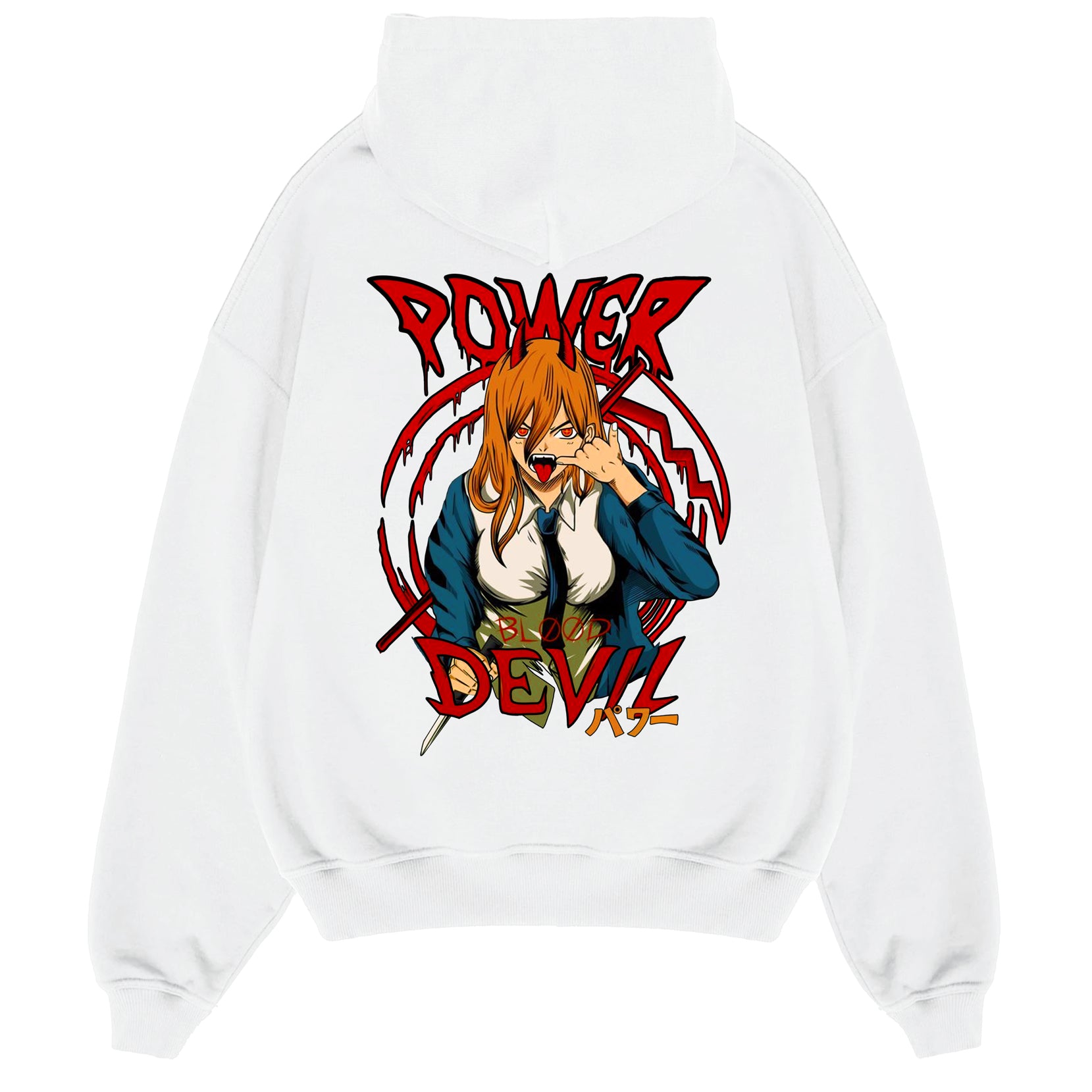 "Power - Blood Devil" - Oversized Hoodie