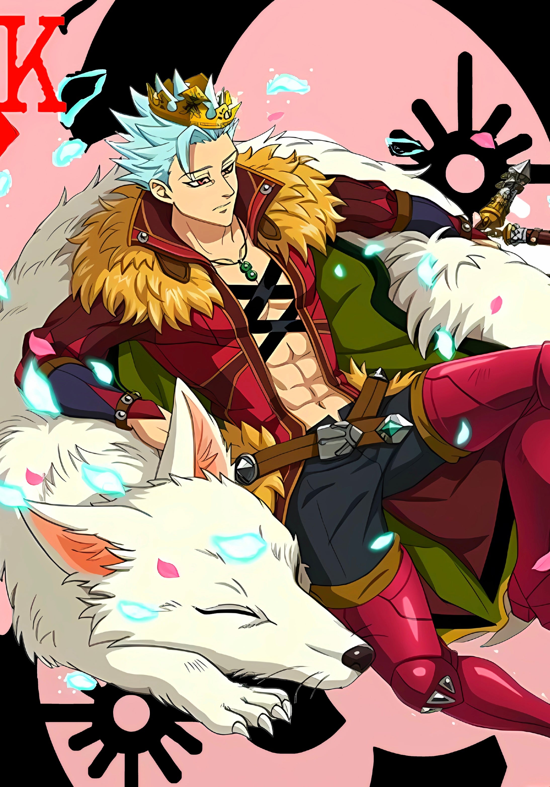 "König Ban" The Seven Deadly Sins - Oversized Hoodie