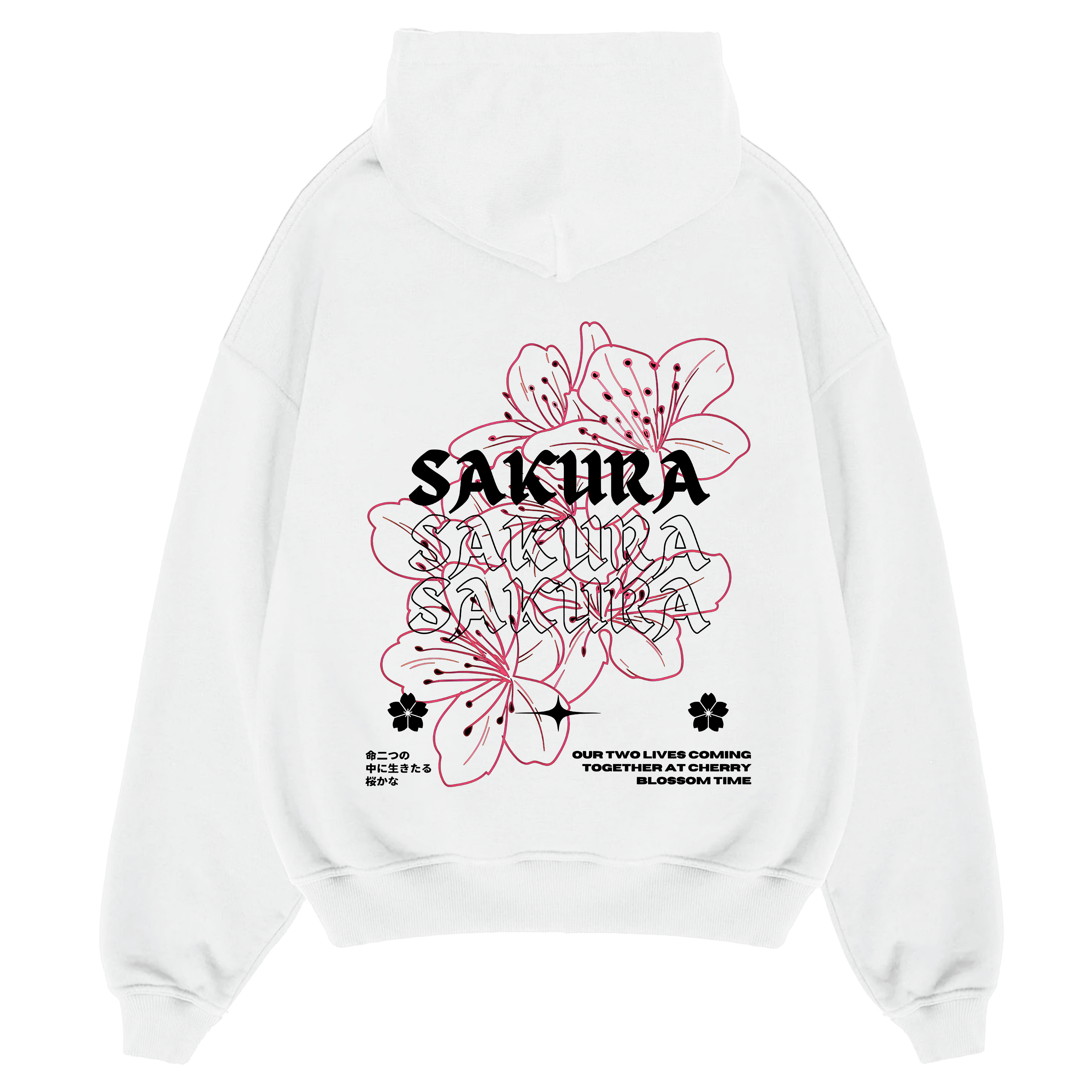 "Sakura" - Oversized Hoodie