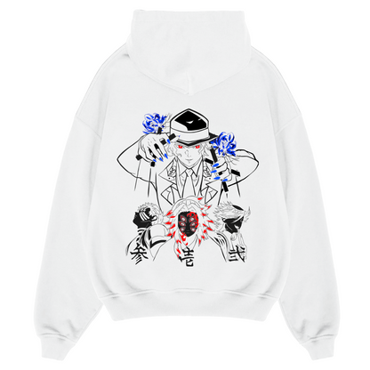 "Muzan Kibutsuji x 3 Upper Moon´s" Demon Slayer - Oversize Hoodie