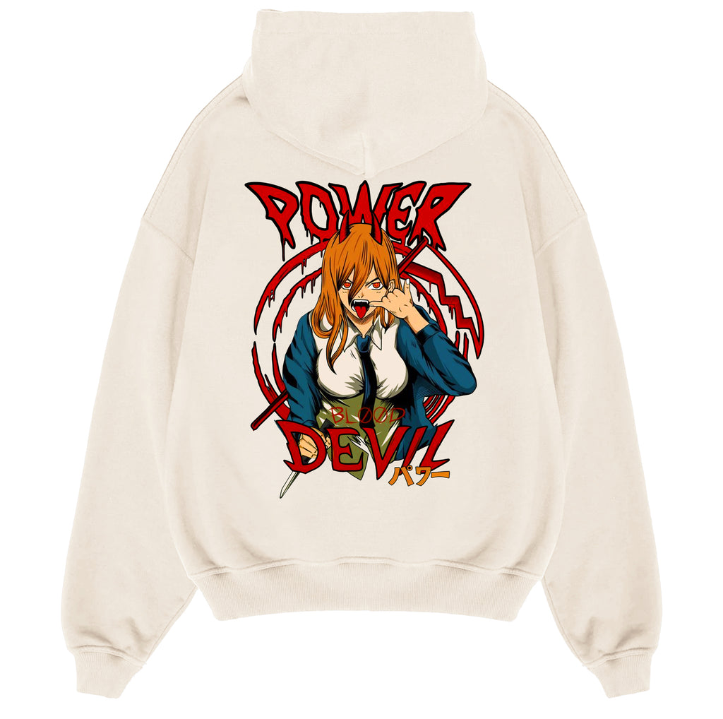 "Power - Blood Devil" - Oversized Hoodie