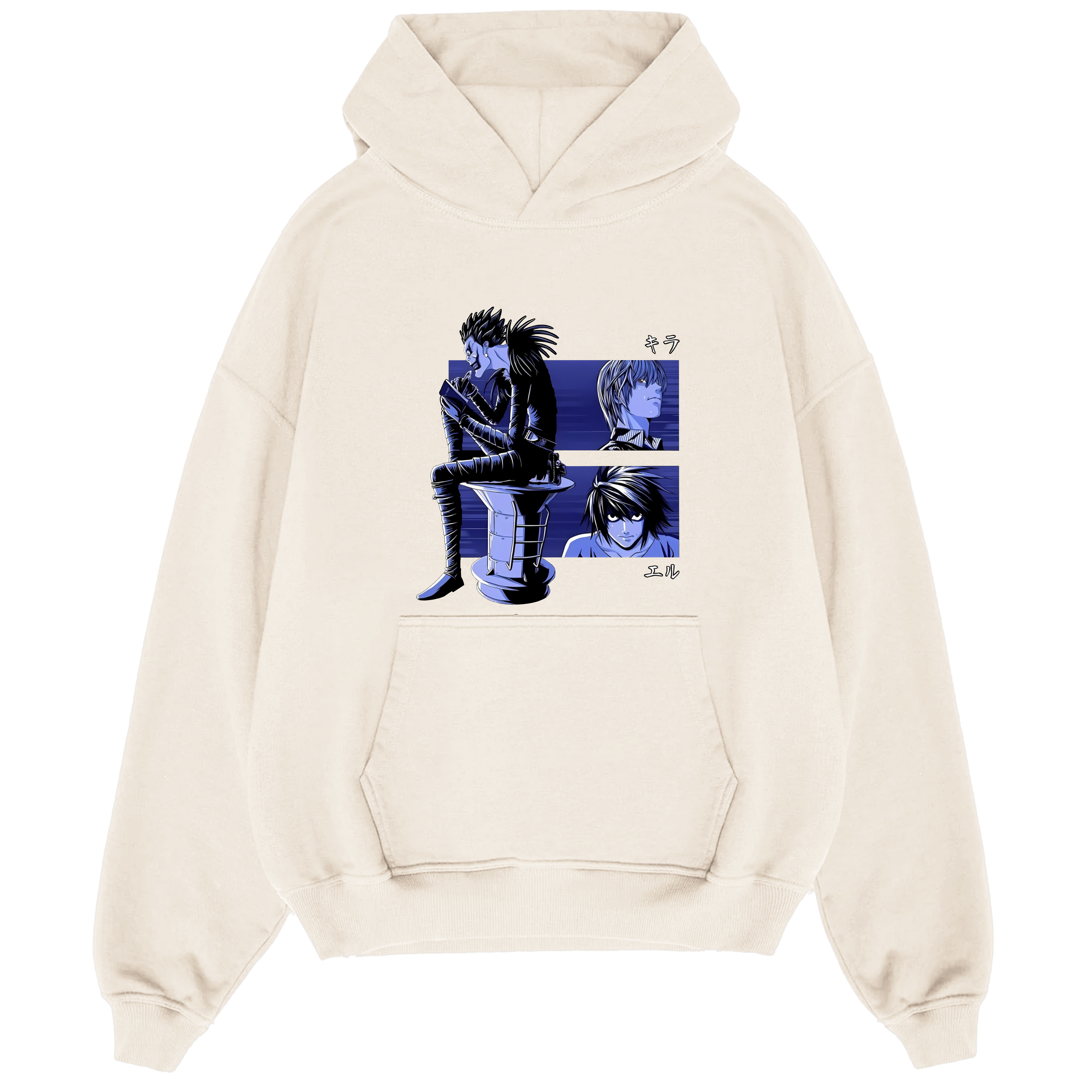 "Ryuk x L x Light" - Oversized Hoodie