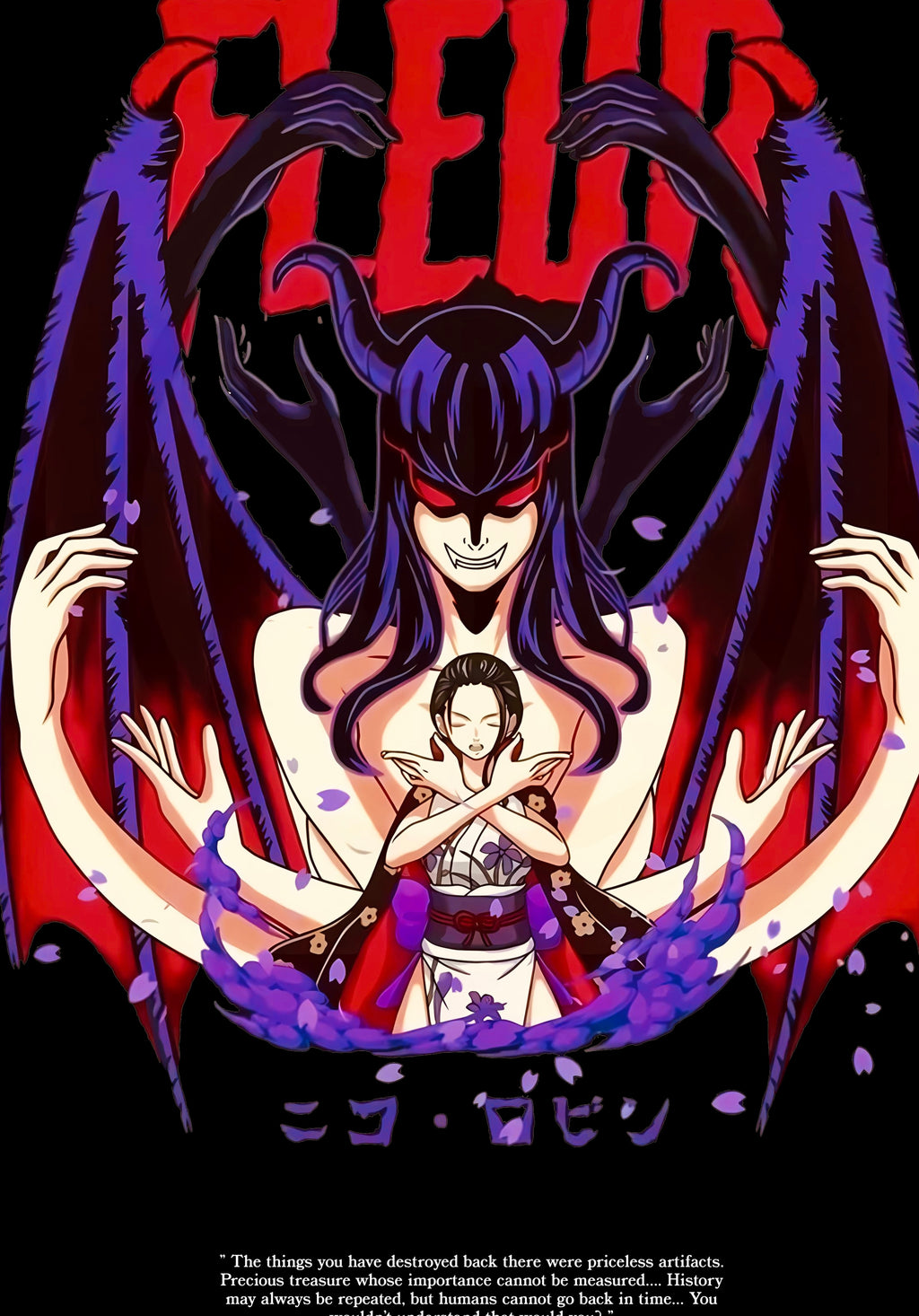 "Demonio Fleur" - Oversized Hoodie