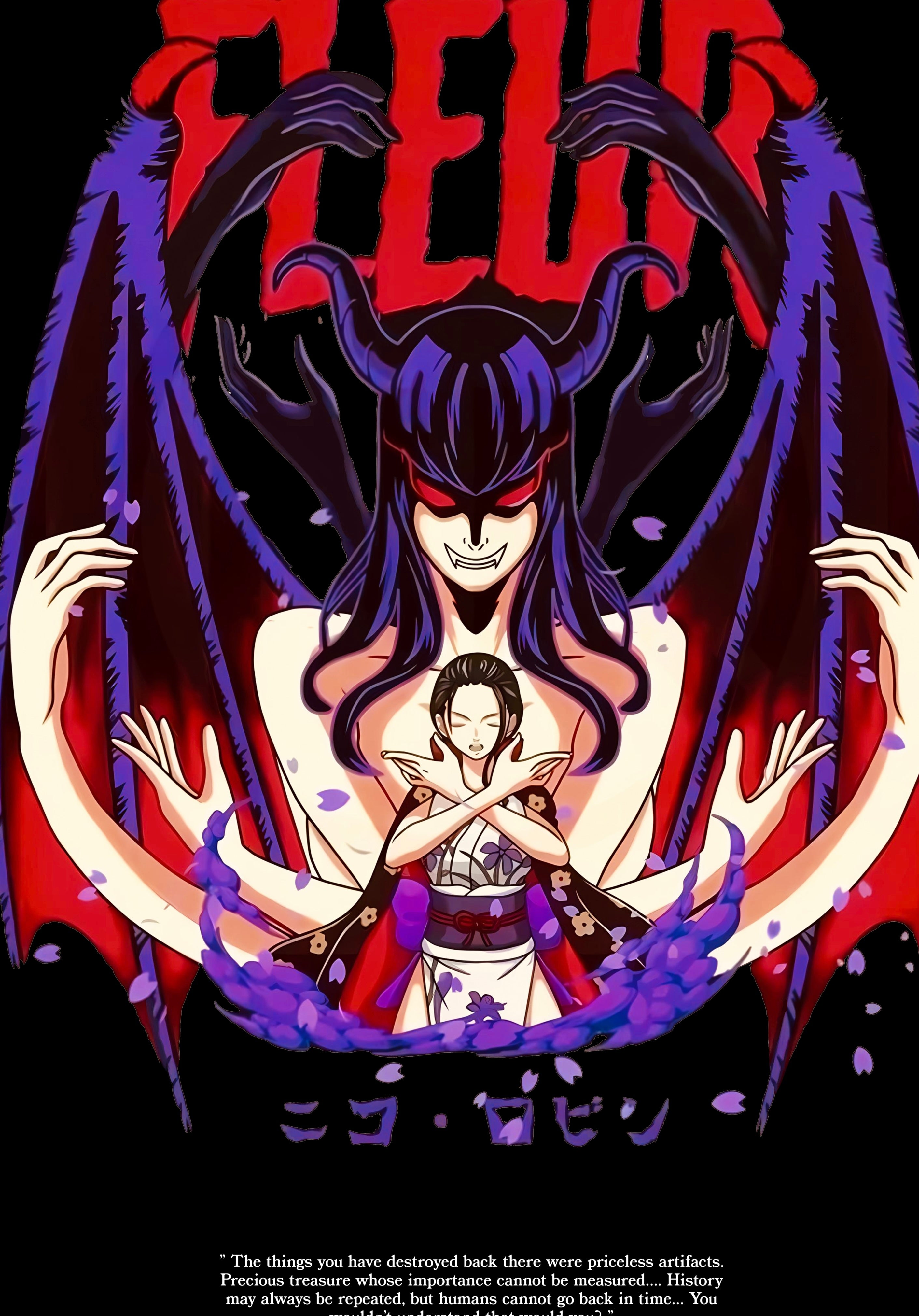 "Demonio Fleur" - Oversized Hoodie