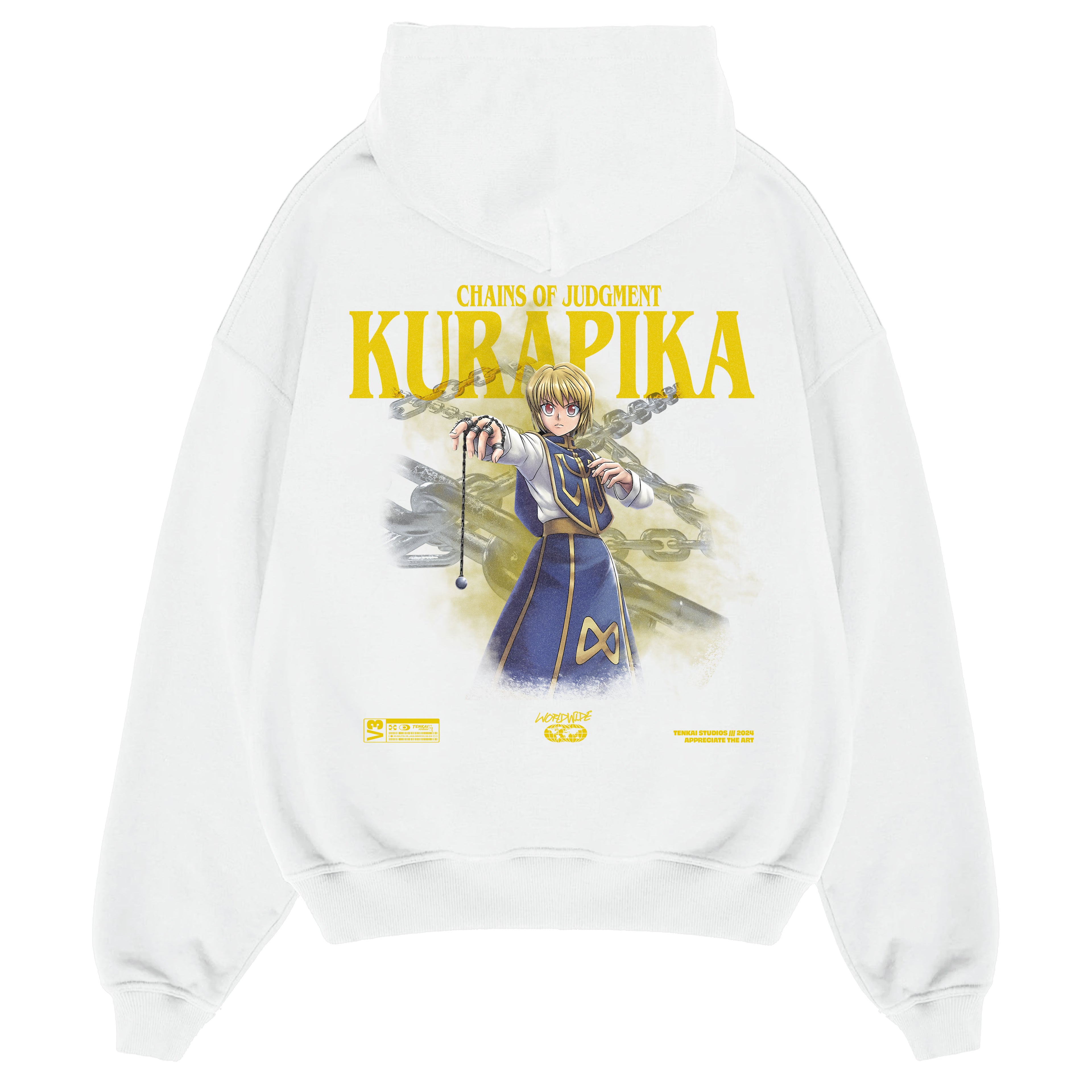 "Chains of Judgment - Kurapika" - Oversized Hoodie