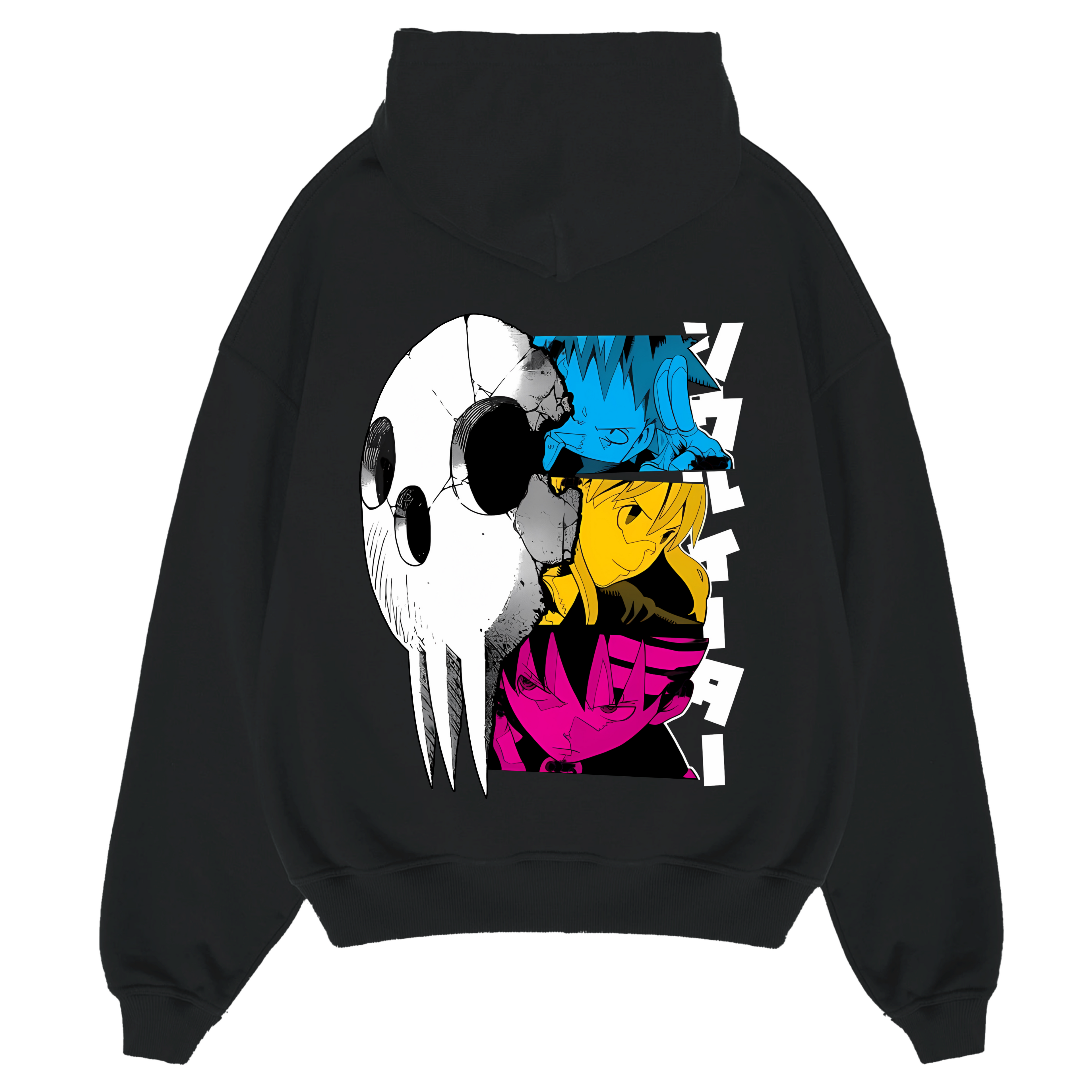 “Kid, Maka & Black Star” - Oversized Hoodie