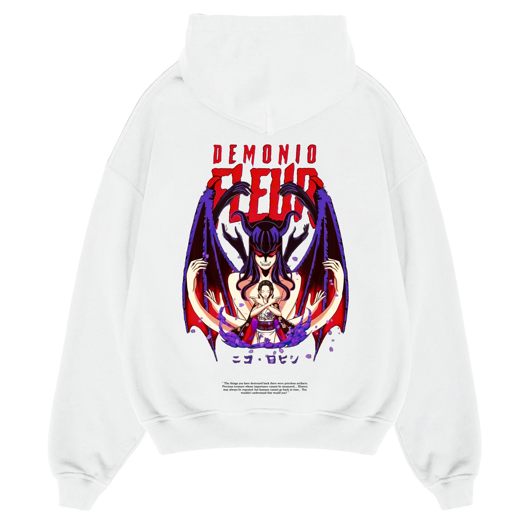"Demonio Fleur" - Oversized Hoodie