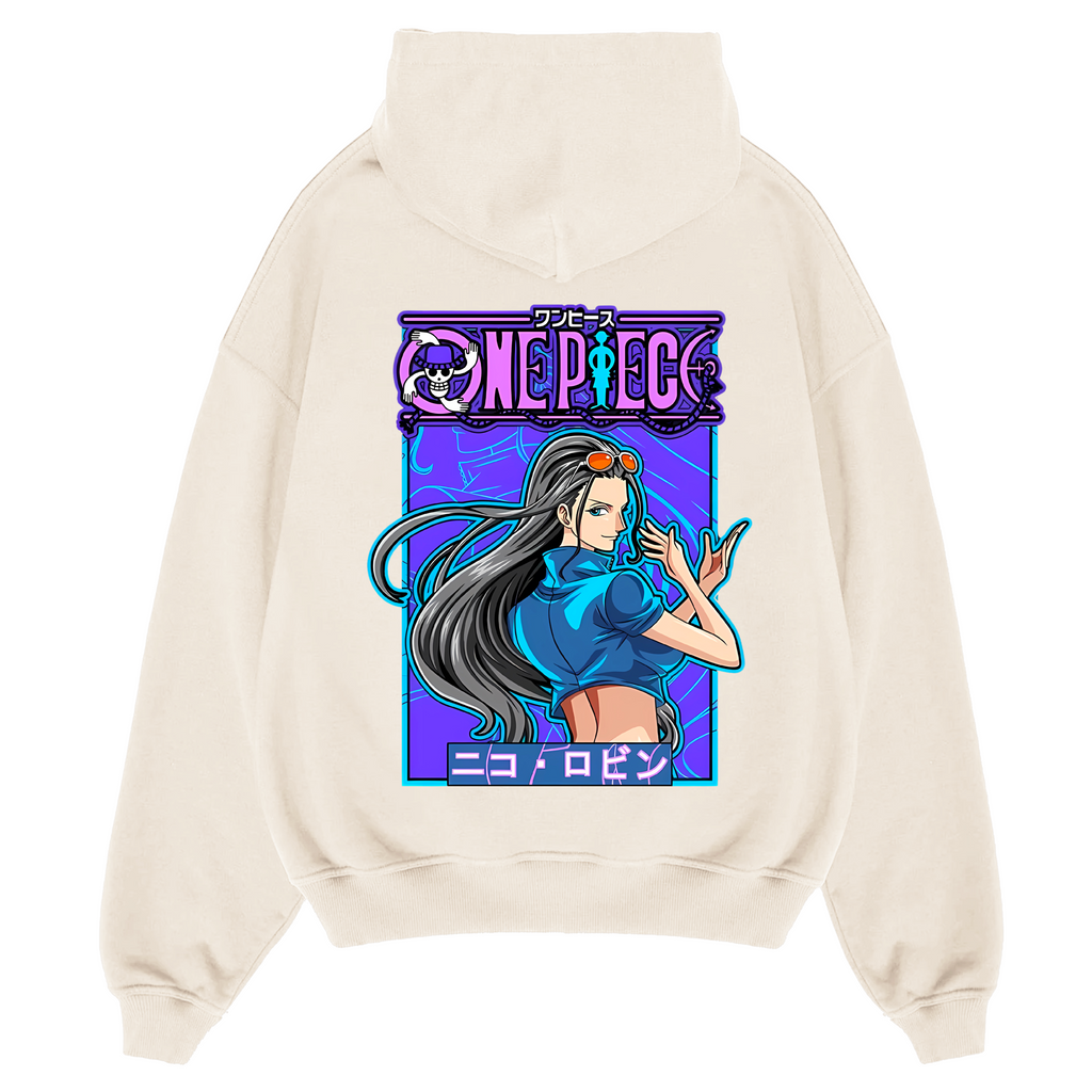 "Nico Robin" One Piece - Oversized Hoodie