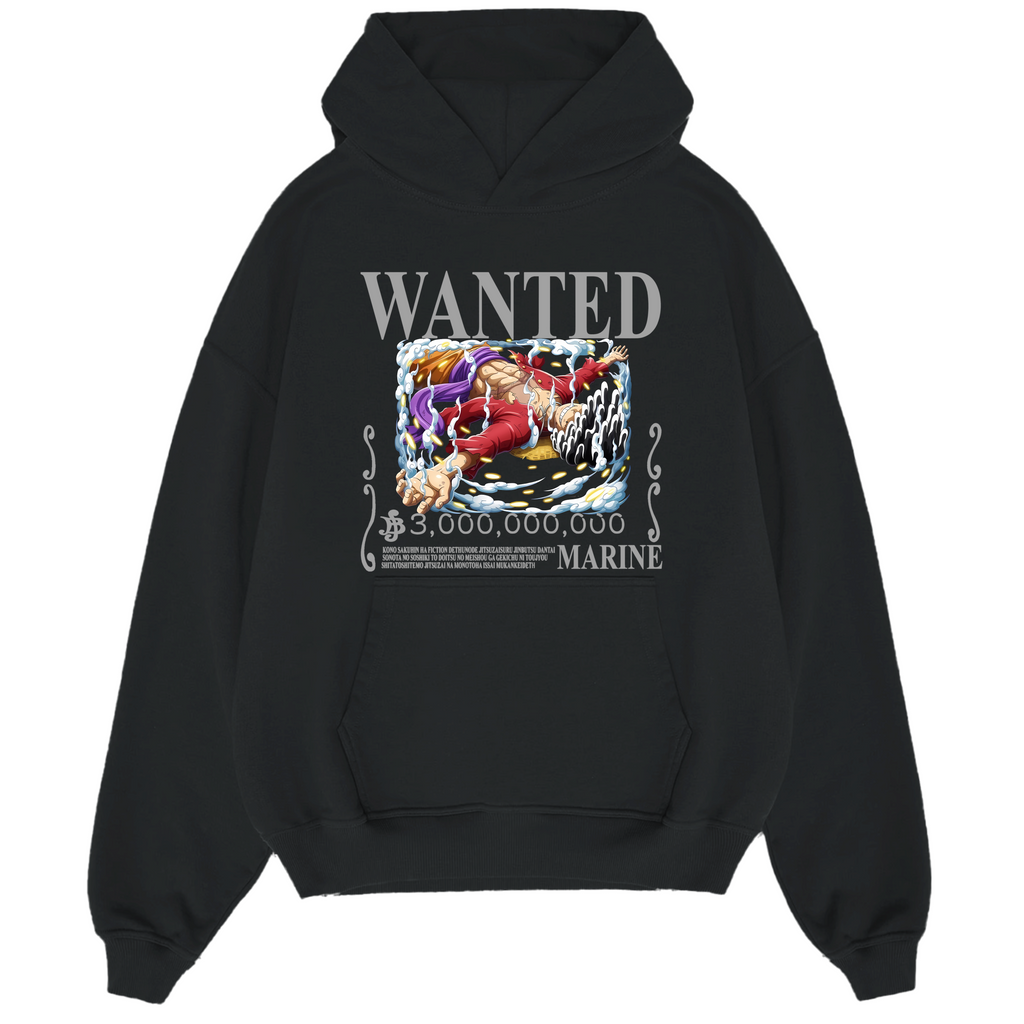 "Gear 5" One Piece - Oversized Hoodie