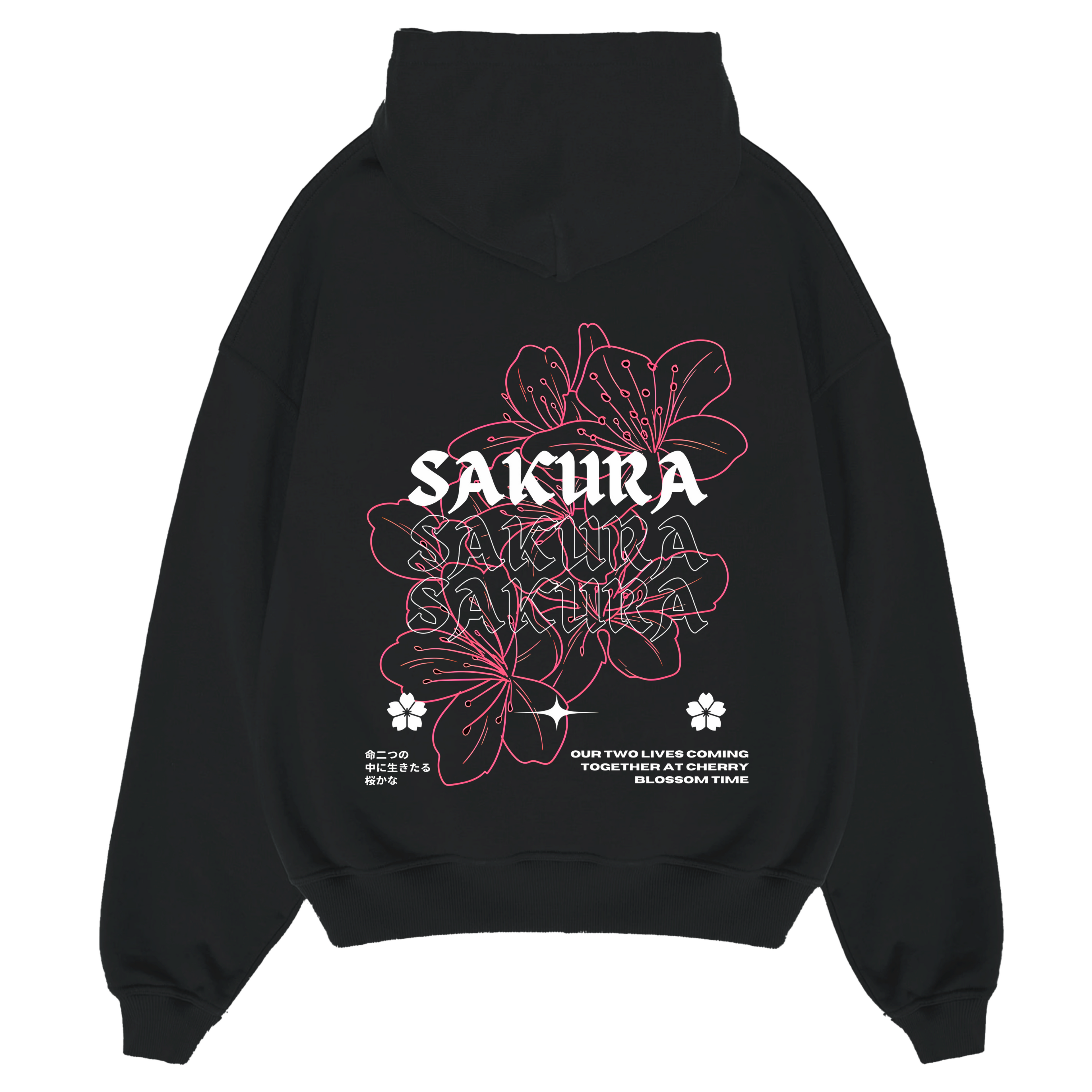 "Sakura" - Oversized Hoodie