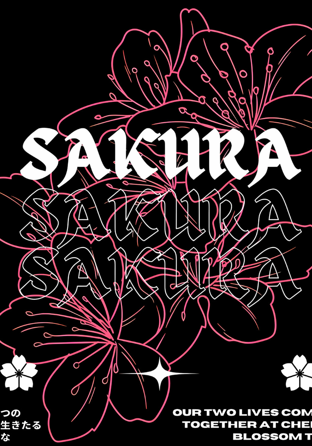 "Sakura" - Oversized Hoodie