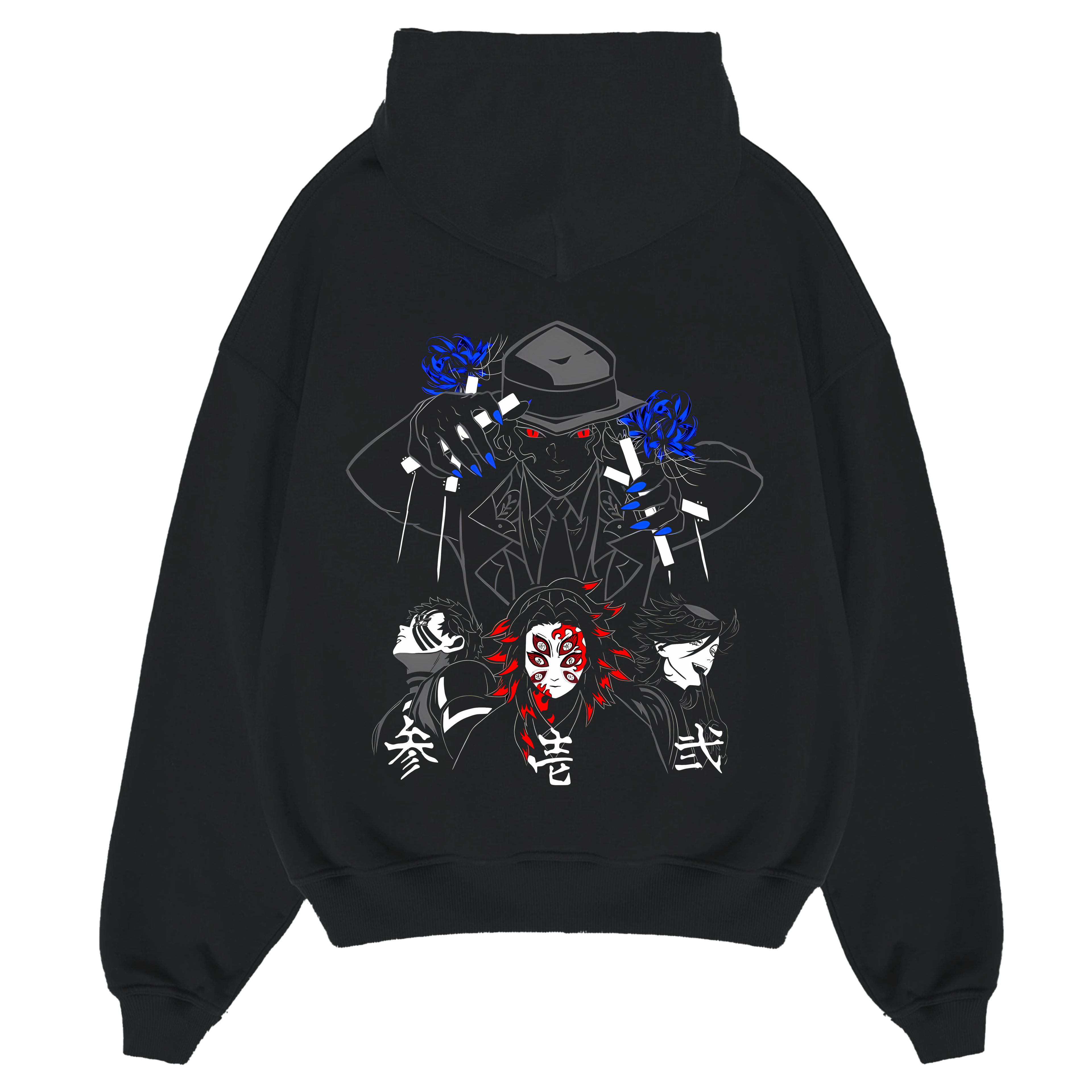 "Muzan x 3 Upper Moon’s" - Oversized Hoodie