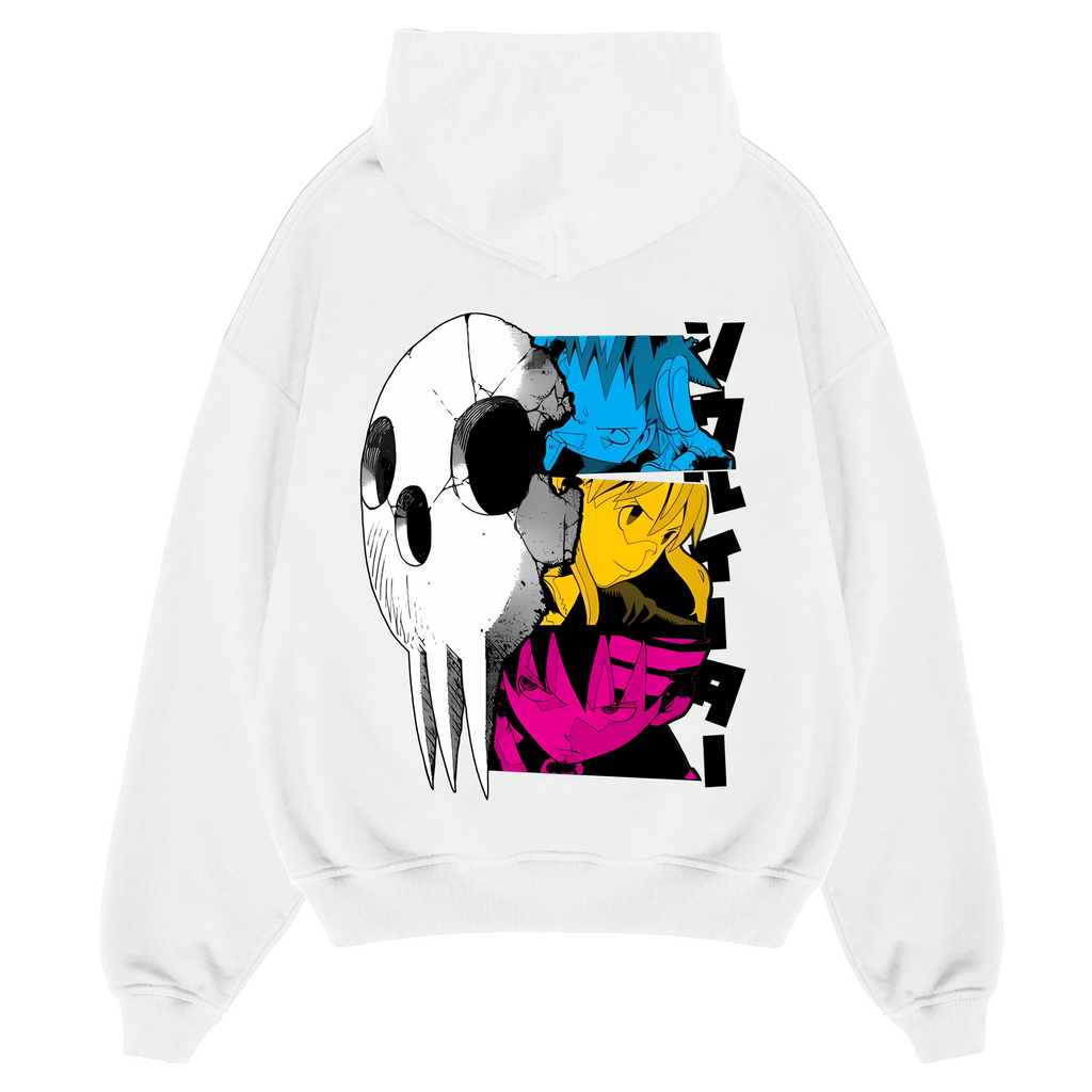 “Kid, Maka & Black Star” - Oversized Hoodie