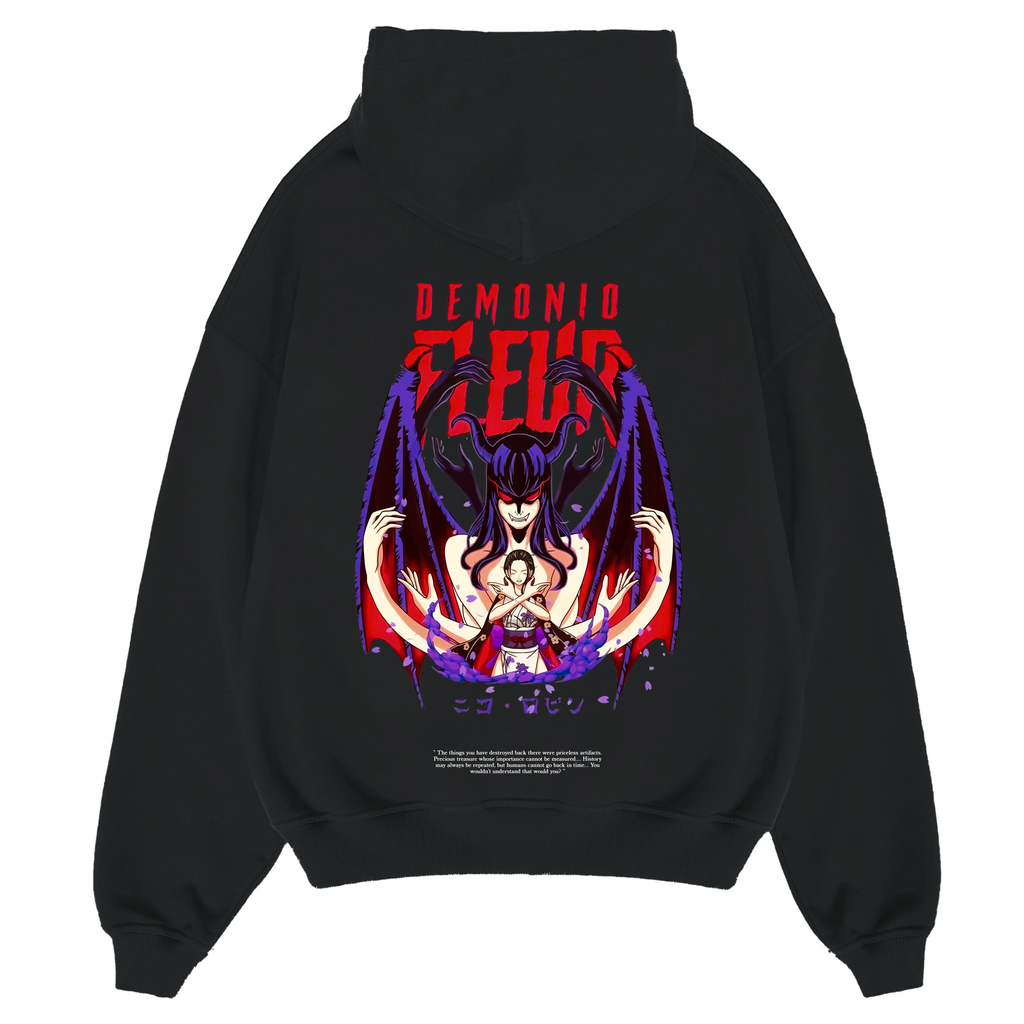 "Demonio Fleur" - Oversized Hoodie