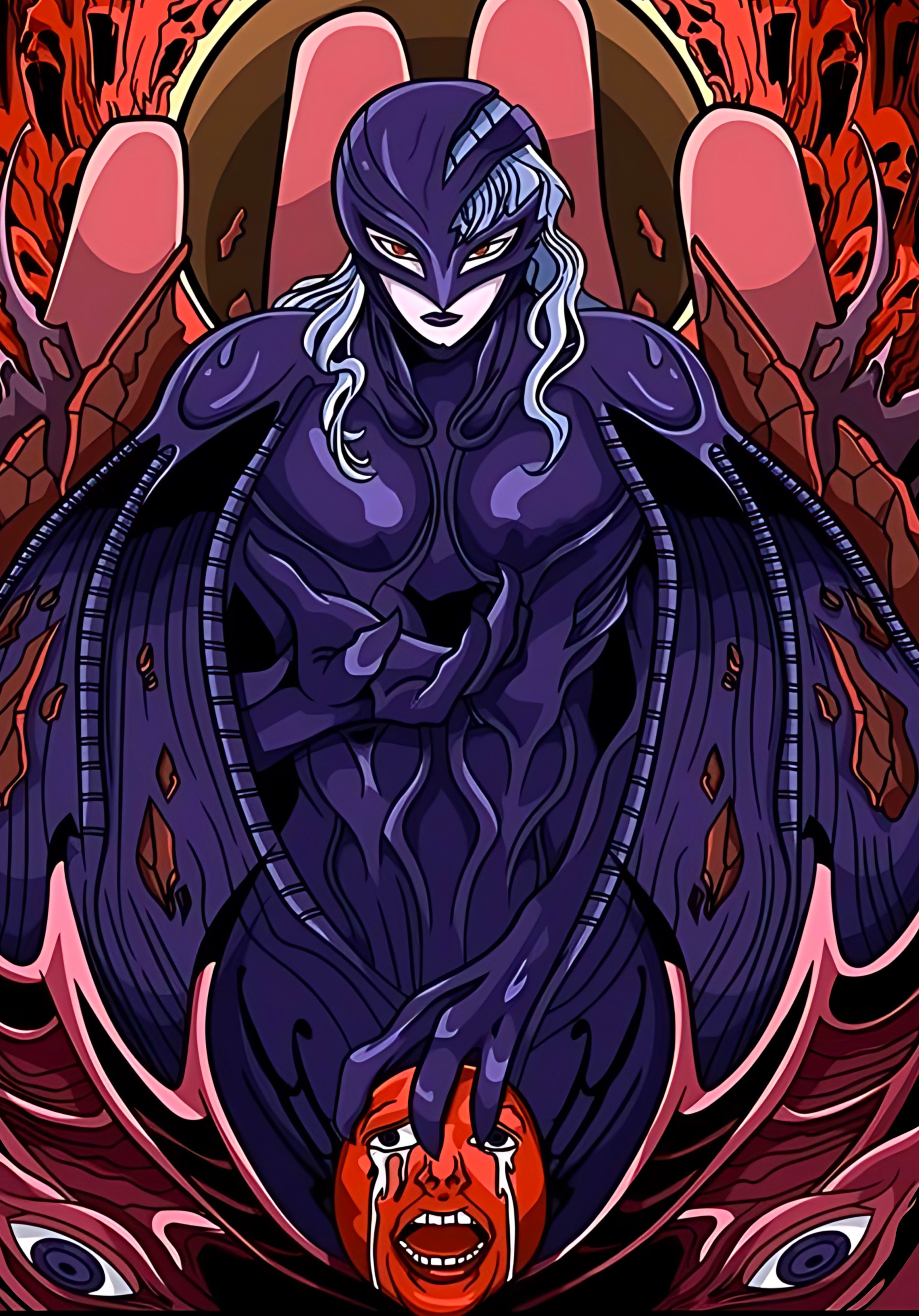 "Griffith" Berserk - Oversized Hoodie