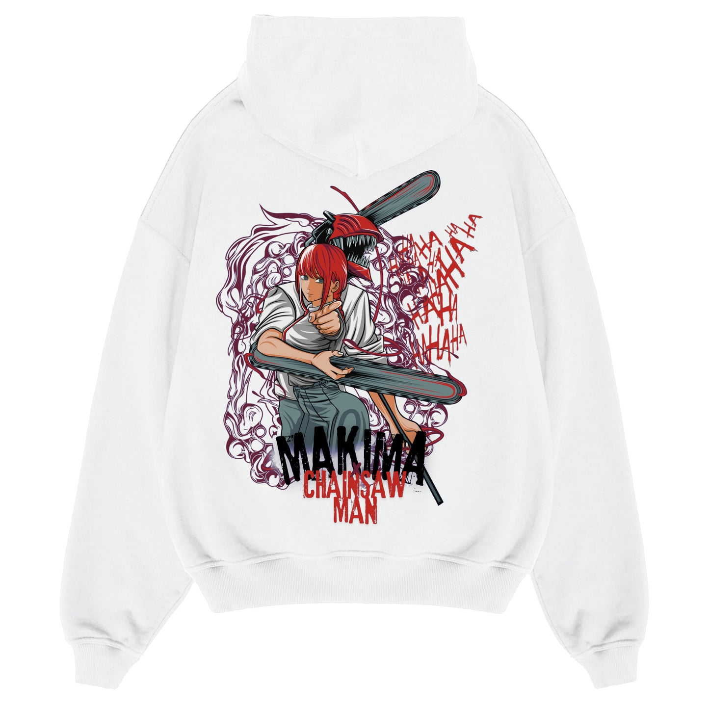 Makima x Denji Chainsaw Man - Oversize Hoodie