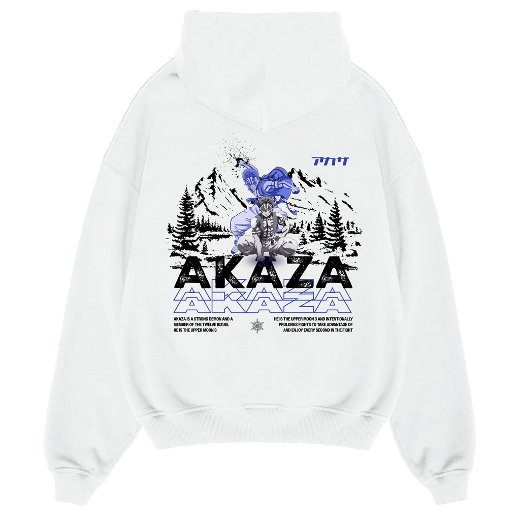 "Akaza" Demon Slayer - Oversized Hoodie