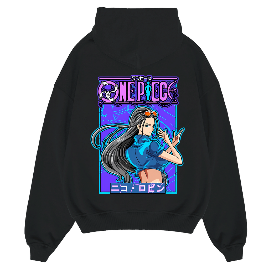 "Nico Robin" One Piece - Oversized Hoodie