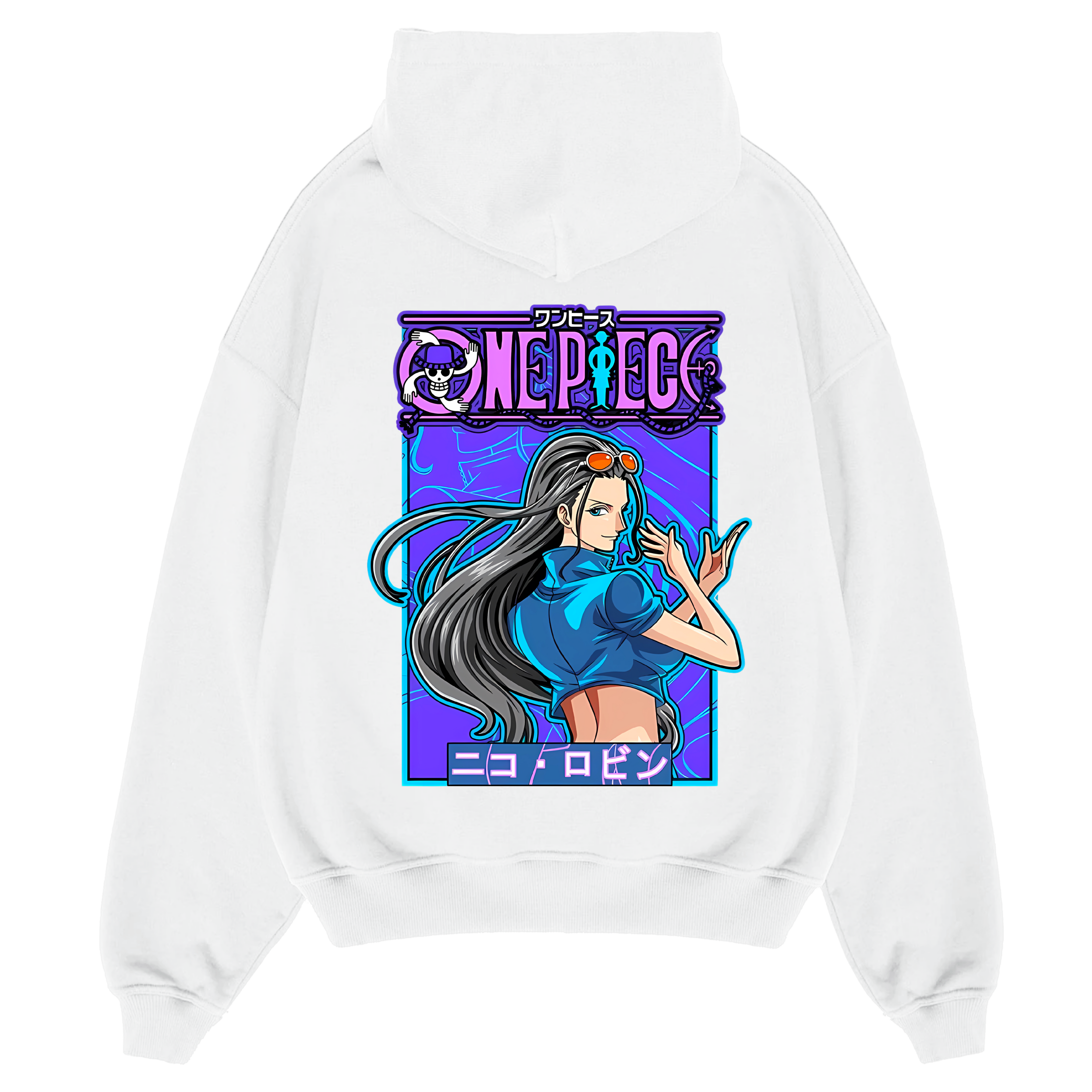"Nico Robin" One Piece - Oversized Hoodie