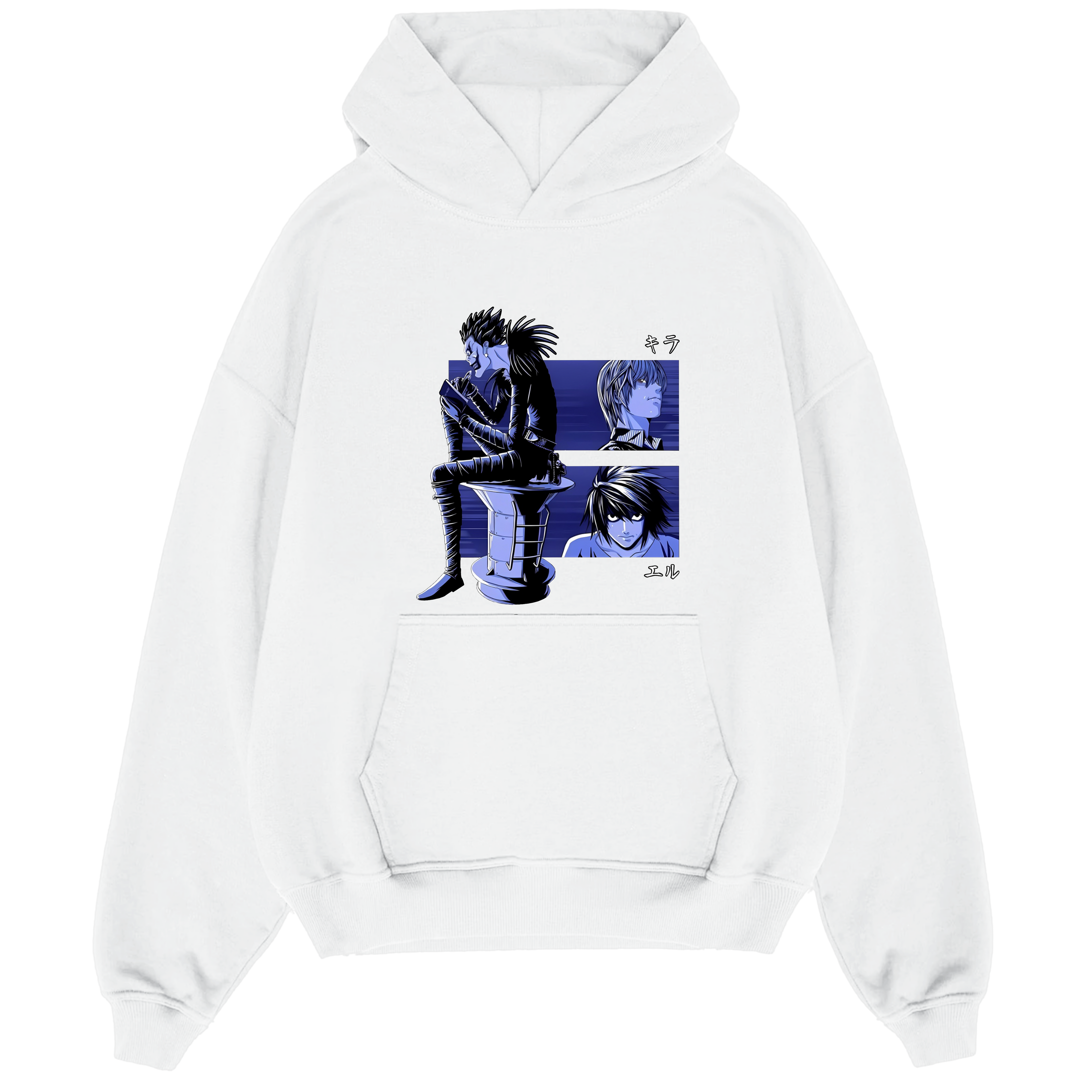 "Ryuk x L x Light" - Oversized Hoodie
