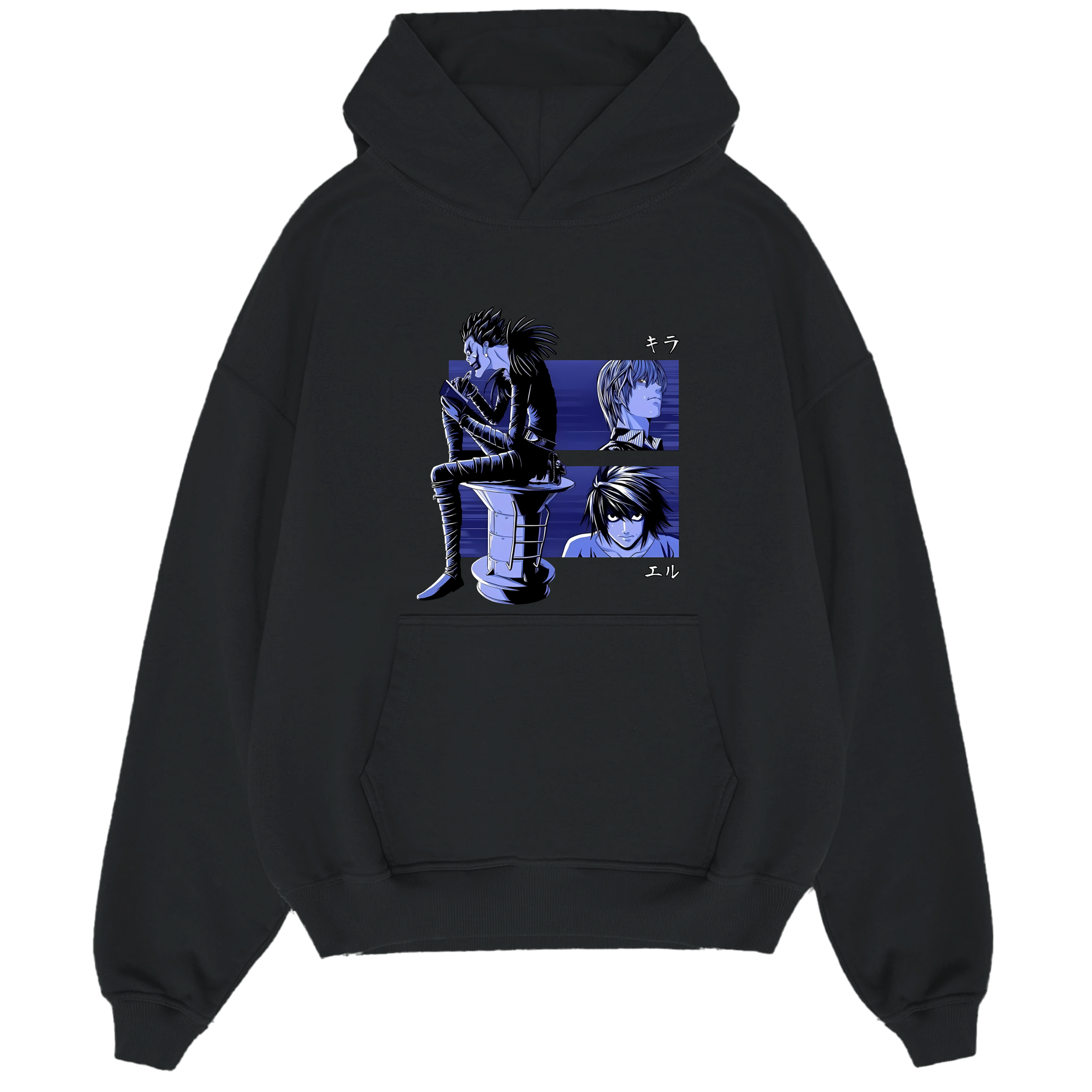 "Ryuk x L x Light" - Oversized Hoodie