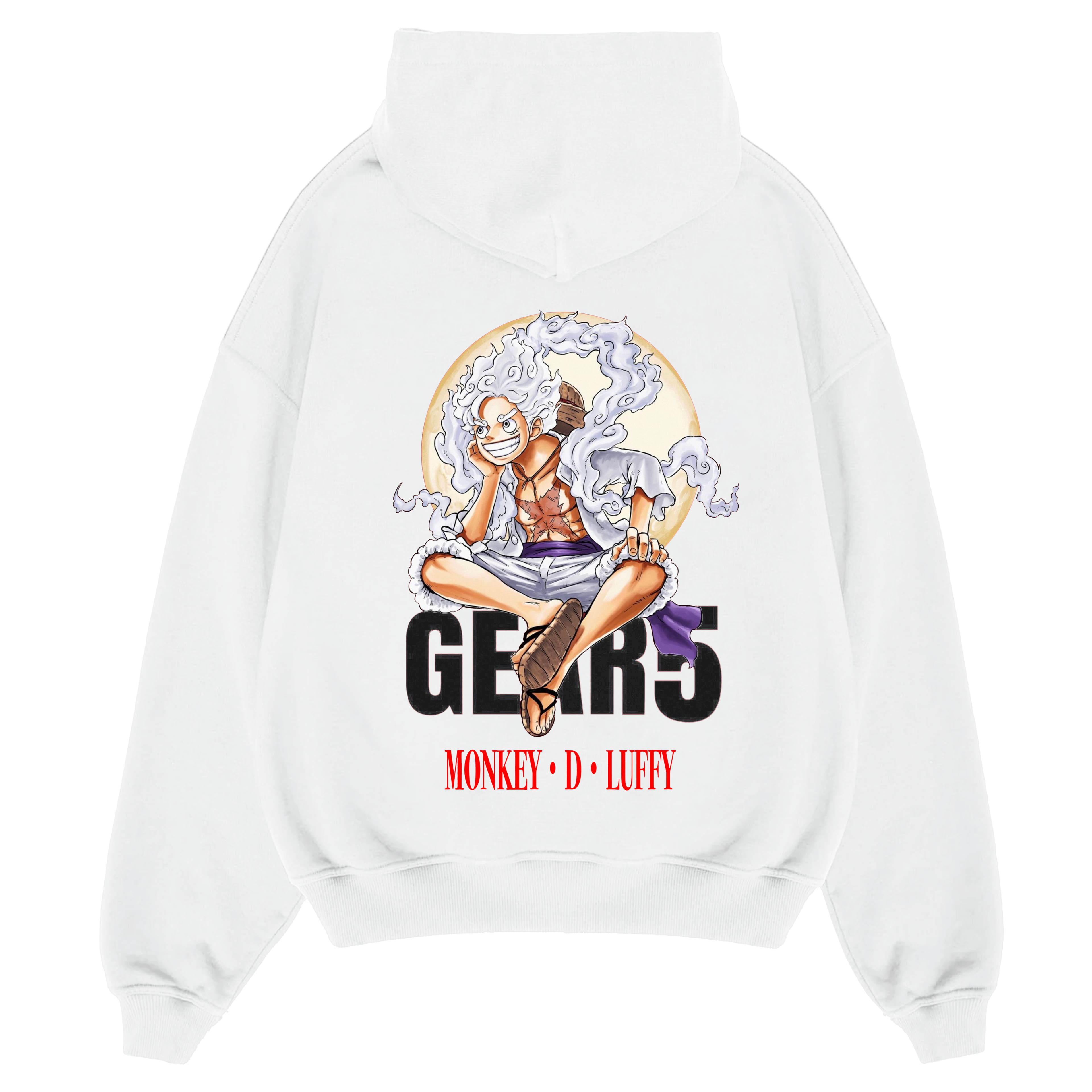 "Gear 5" One Piece - Oversized Hoodie