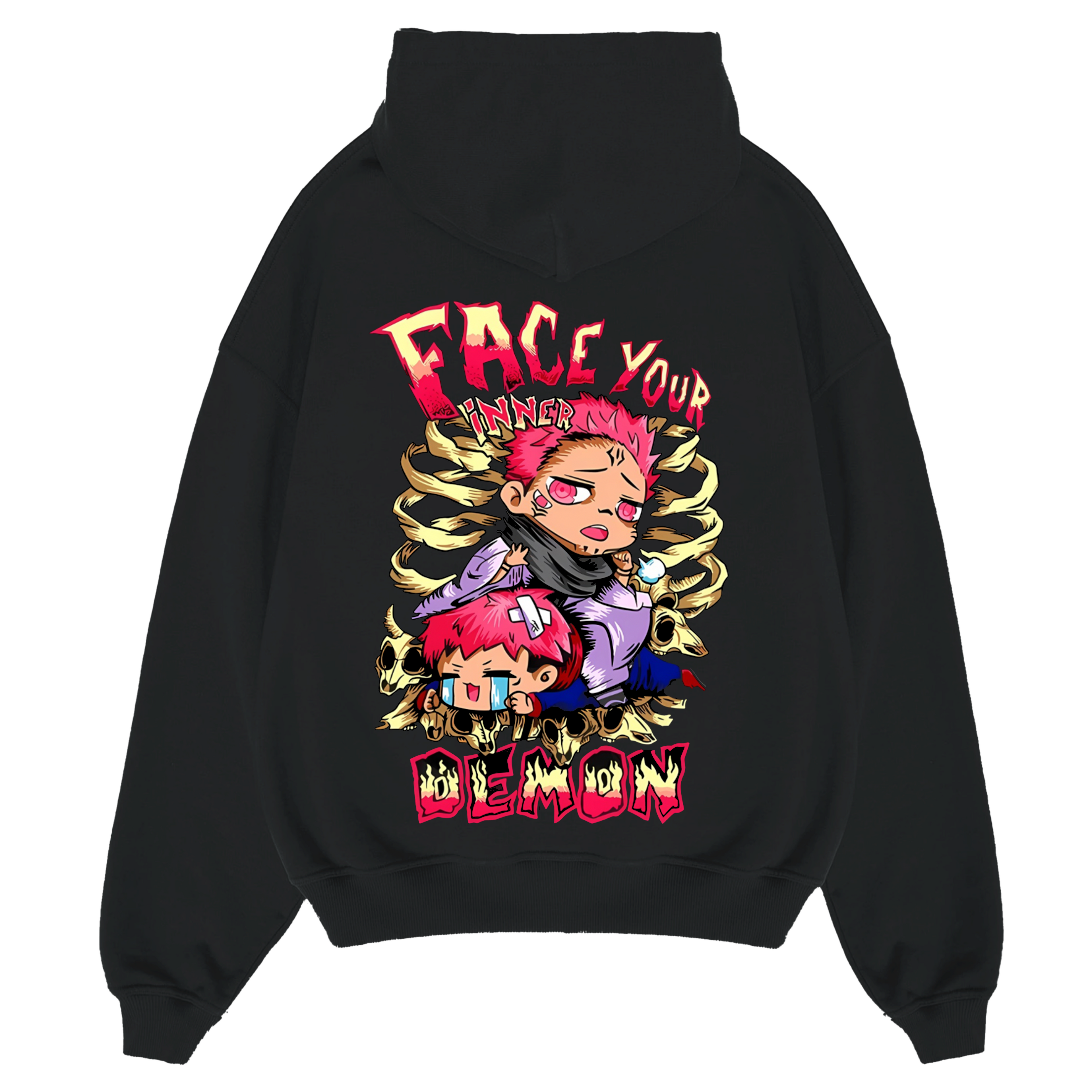 Face your Demon - Oversized Hoodie