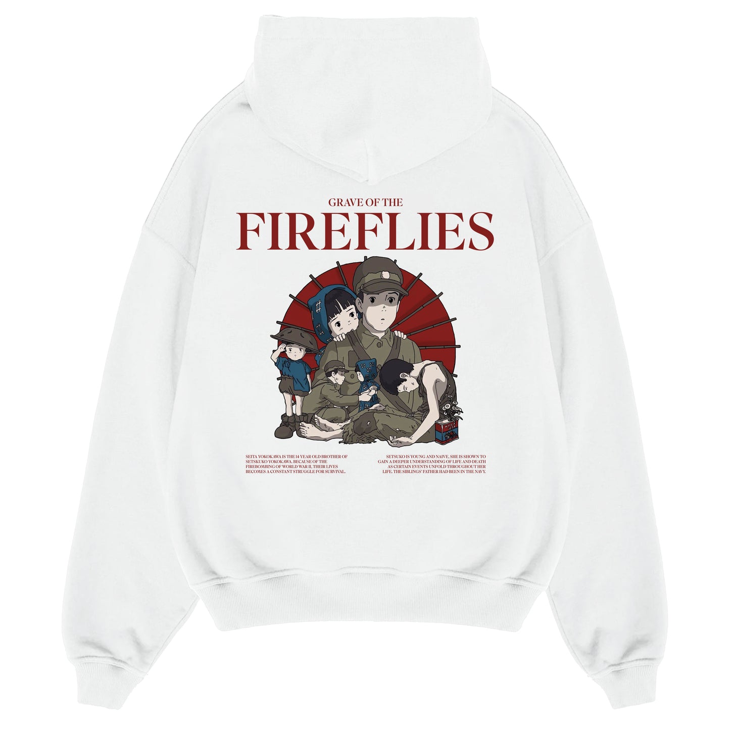 Grave of the Firelies - Oversize Hoodie